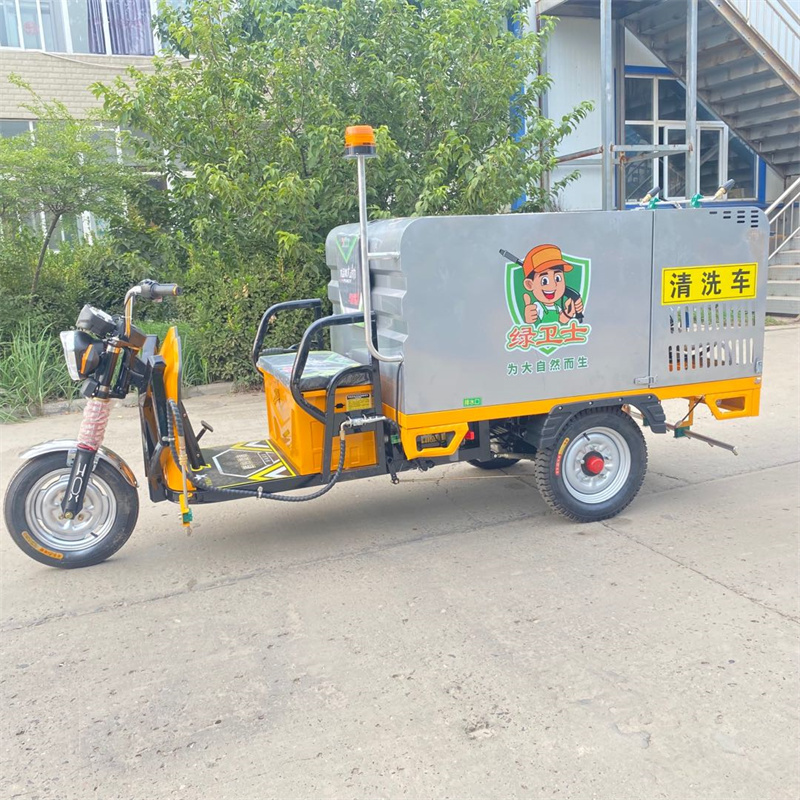 杭州电动高压冲洗车CX700A（不锈钢箱体）